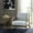 Light Blue, variant on High - density foam seat cushion | Lounge in a simple and clean design | Feel the softening comfort gradually