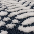 thumbnail image 6 of Mohawk Linkage Bath Mat Soft Absorbent Quick Dry Machine Washable Non-Slip Bathroom Mat, Flint/White, 20" x 34", 6 of 8