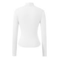 thumbnail image 6 of SHITINN Womens Long Sleeve Turtleneck Crop Tops Basic Slim Fitted Going Out T Shirts Winter Cloth Cute Short Sleeve Tops for Women Ladies Tops and Blouses Womens Shirts, 6 of 6