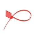 thumbnail image 3 of Cable Zip Ties 6 Inches Label Tag Mark Self-Locking Nylon Wire Strap Red 120pcs, 3 of 3