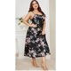 thumbnail image 4 of Camisón de satén de talla grande para mujer, ropa de dormir Sexy con tirantes, lencería holgada, sedosa, para estar en casa, XL-5XL, 4 of 6