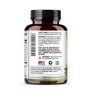 Nature's Nutrition Glucosamine Chondroitin MSM Capsules - Triple Strength Joint Health Support Supplement with Turmeric & Boswellia - Joint Flexibility Support Easy to Swallow Capsules - 240 Count