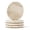 Beige, variant on ANHXN natural marble coaster, with anti slip cork backing, suitable for home gifts, weddings, and protecting tables from stains and scratches. Different colors to choose from