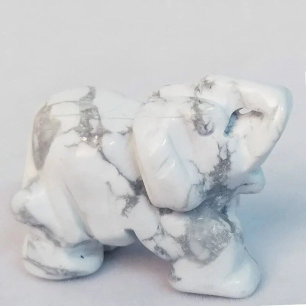 Estatua clásica de Jade verde y rosa, estatua de elefante de la suerte, adornos para el hogar y la Oficina