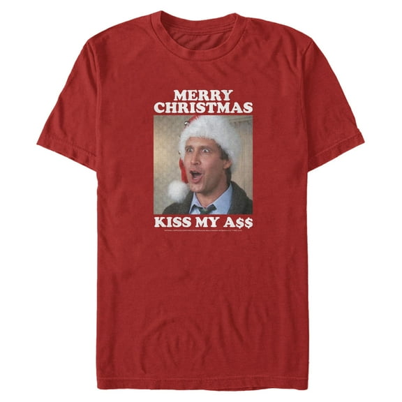 Men's National Lampoon's Christmas Vacation Kiss My Christmas Graphic T-Shirt