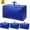 Blue, variant on Djiypn Moving Bags, Storage Totes, Extra Large Storage Bags for Moving Supplies, College Dorm Essentials, Bedroom Closet, Packing Bags with Handles Zipper (Purple, 4 Pack)