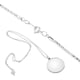 thumbnail image 4 of Lupa colgante, lente monóculo de lupa portátil 5X con collar colgante para lectura, manualidades, joyería, pasatiempos (plata), 4 of 7