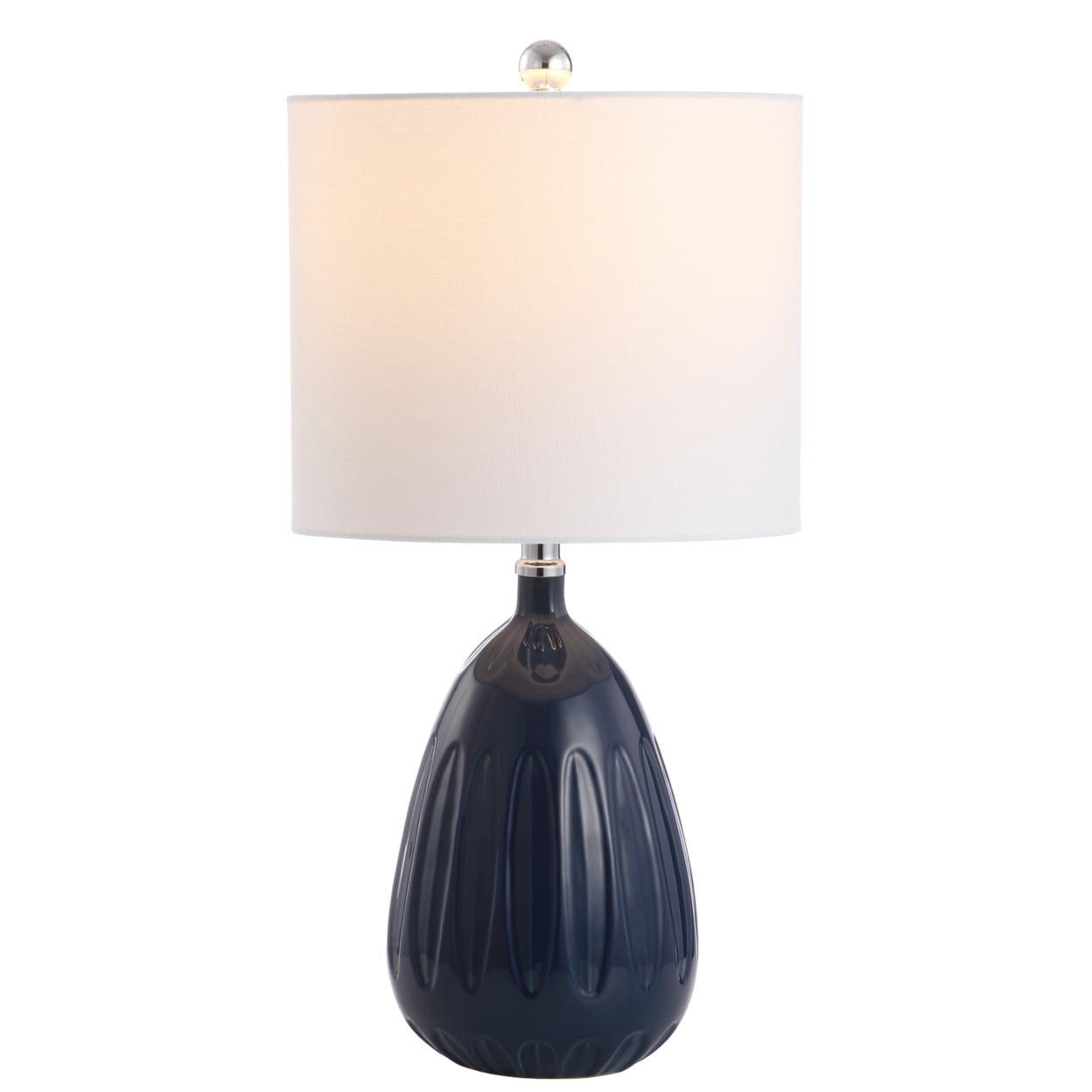 Safavieh Bentlee Distressed 30 in. High Table Lamp, White/Grey