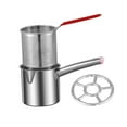 thumbnail image 2 of yuksok Deep Frying Pot Cookware with Strainer Basket for Kitchen Cooking Restaurant basket rack 1.2L, 2 of 9
