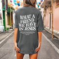 thumbnail image 6 of Graphic Tees for Women's T-Shirts and Graphic Tees Casual Short Sleeve Tops for Women Gray S, 6 of 7