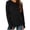 Black, variant on Bxsruta Womens Long Sleeve Tops Crewneck Pullover Shirts Basic Tee Casual Athletic Tops