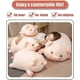thumbnail image 4 of 2025 Cute Pig Plush Pillow,Cute Piggy Stuffed Animal Pig Plush Toy,Soft Fat Pig Plush Hugging Pillow, Anime Kawaii Plush Doll Plush Toy Gifts for Bedd, 4 of 5