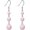 Pink Pearl, variant on 925 Sterling Silver Pearl Dangle Earrings Three Pearls Drop Jewelry Birthday Gifts for Women