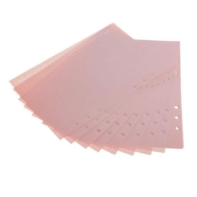 2x 40 Hojas Tamaño A5/A6 Papeles de Relleno para Agenda de 6 Agujeros/inserciones de Diario para Productos Lácteos/papel para Encuadernación de Hojas 2 piezas