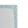 thumbnail image 2 of White Fitted Sheet, Big and Nested Circles Lapping over Conceptual Ocean Waves Sea Inspired Design, Soft Decorative Fabric Bedding, Twin Size, Pale Blue White, by Ambesonne, 2 of 2