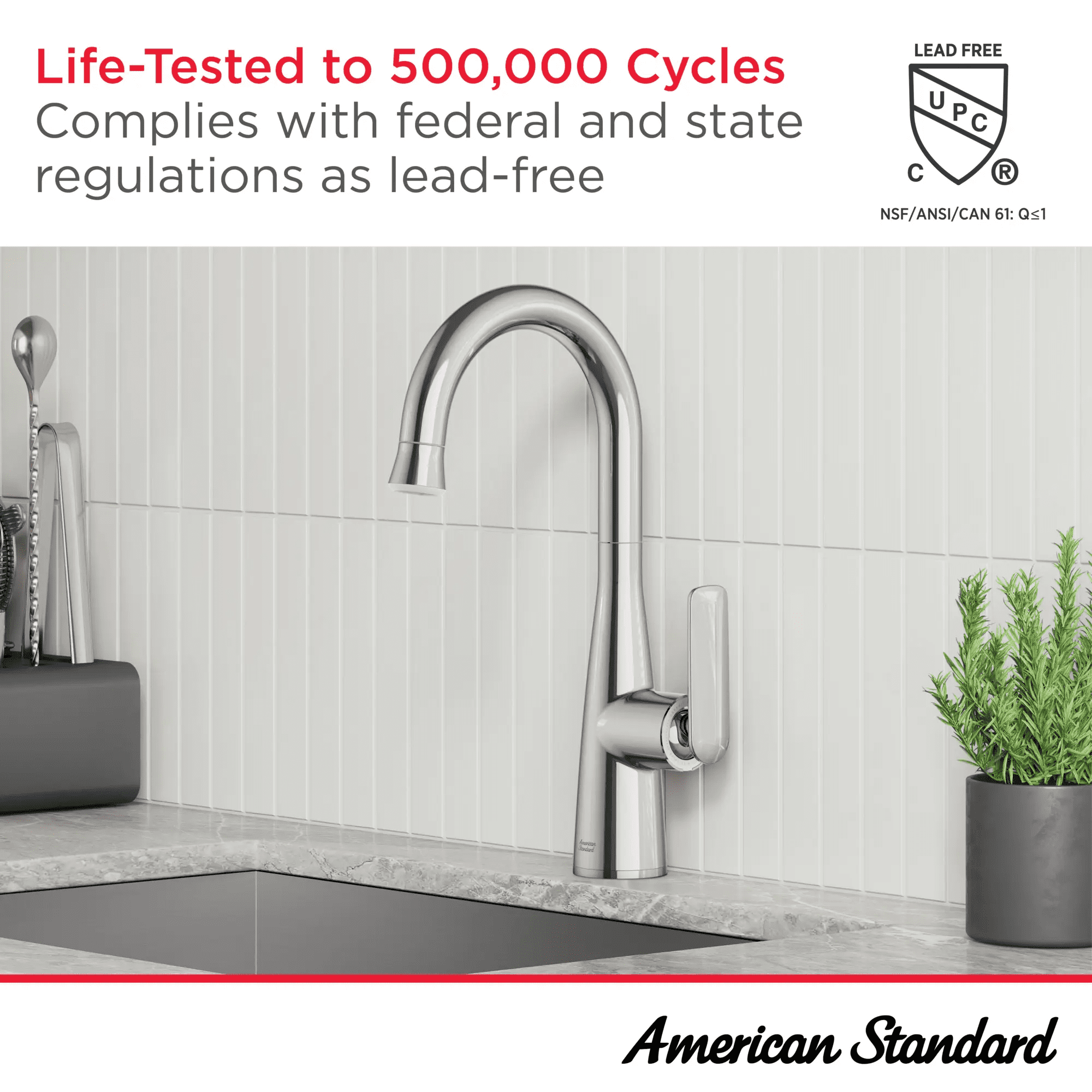 American Standard 7441300.075 Southport Pull-Down Kitchen Faucet with Sprayer, 1.8 GPM, Kitchen Faucets with Pull Down Sprayer, Stainless Steel