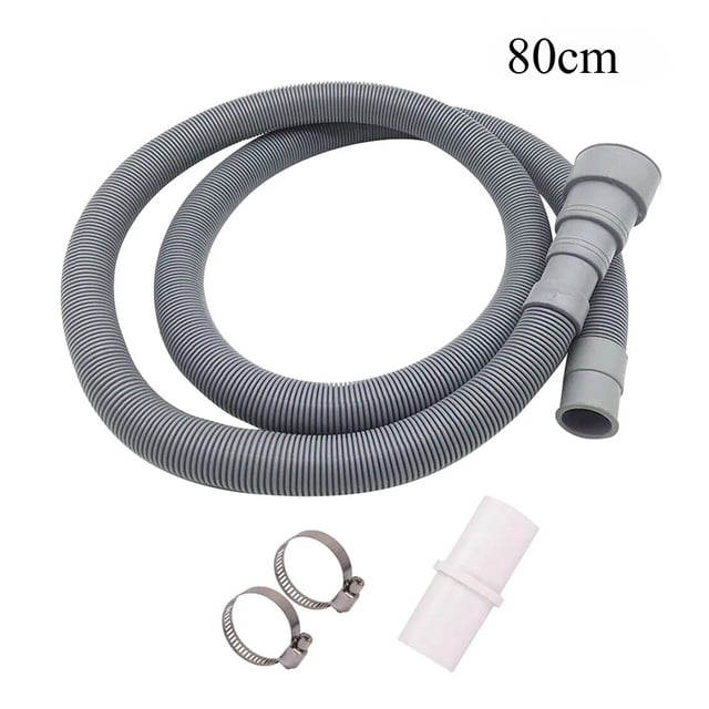1.5/2/3/4M PVC Washing Machine Dishwasher Drain Waste Hose Extension Pipe With Bracket Set Wash Machine Ablaufschlauch #W0