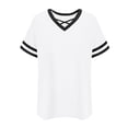 thumbnail image 5 of Plus Size Floral Shirts for Women Spring Summer 2025 Square Neck Tunic Tops Loose Fit Pleated Ruffle Flowy Tunic Tops ,L-5XL, 5 of 5
