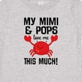 thumbnail image 4 of Inktastic My Mimi and Pops Love Me Boys or Girls Baby T-Shirt, 4 of 5