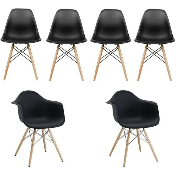 Nicer Furniture Eames Style Dining Chair Set