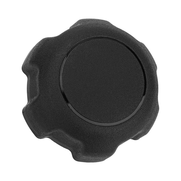 Black Screw-On Service Fuels Tanks Cap 709000868 with Listed UTV Fitment, Molded Replacement Part for Garage Maintenance and Repair Work Needs