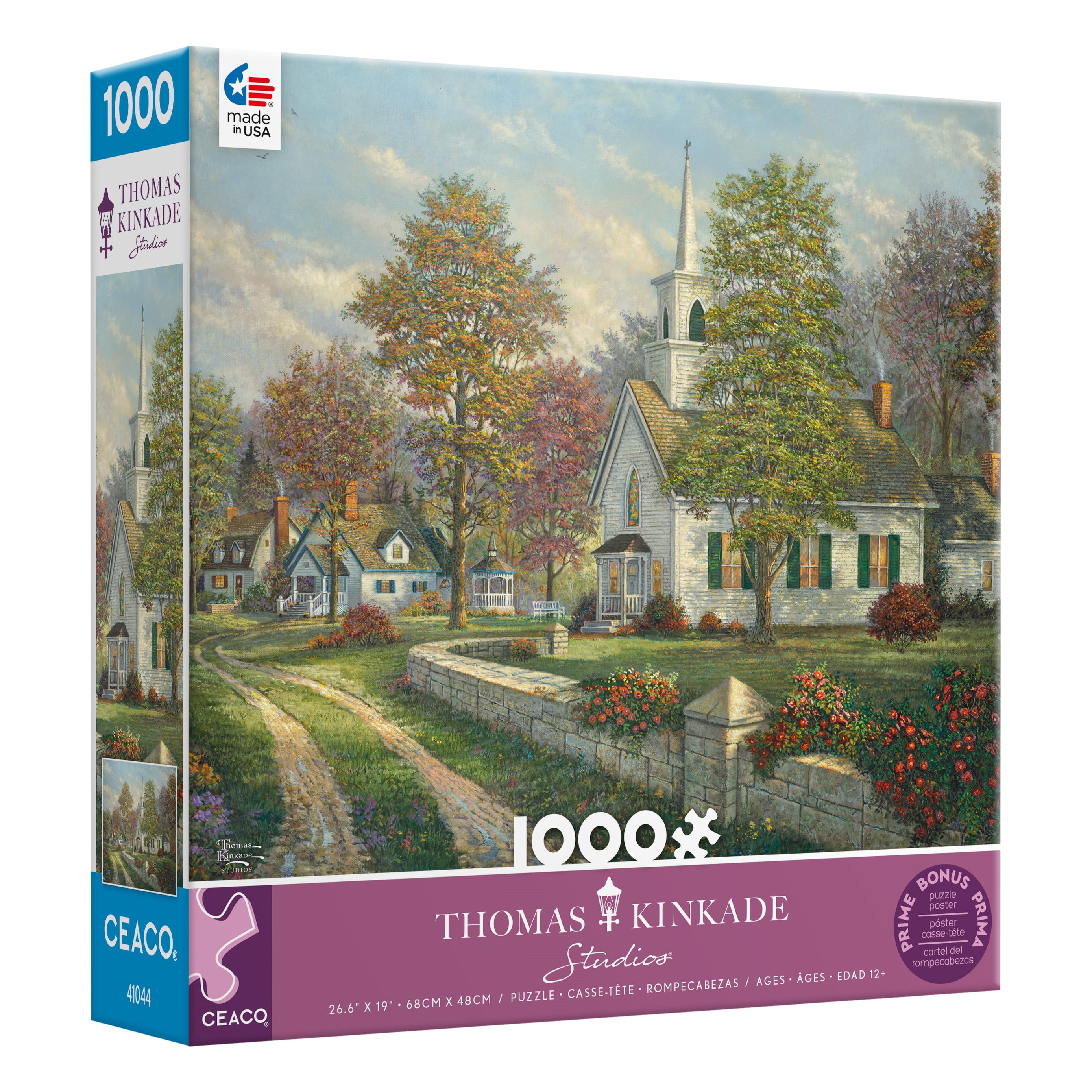 Ceaco 1000 Piece Thomas Kinkade Interlocking Jigsaw Puzzle Store Assortment Puzzle and Image Will Vary