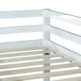 thumbnail image 6 of Aukfa Bunk Bed for Kids - Wood Bed Frame with Ladder - Twin over Twin - White, 6 of 7