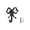 Black, variant on 2PCS Bow Knot Wall Hooks 2.6in Alloy Decorative Hangers for Kitchen, Bathroom, Laundry, Coats & Towels, S