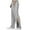 Grey, variant on BXINGOHAI Mens Tear Away Basketball Pants 2 Side Zippers Snap Off Full Open Down Sweatpants Leg Post Surgery Pant with Pockets Fall Savings Blue,XXXL