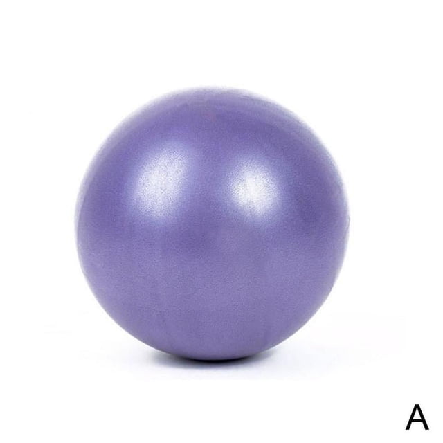 LUVCLS Pelota de yoga BBASILIYSD de 25 cm, pelota de fitness, gimnasia, pilates, pelota de equilibrio, pelota de yoga, pelota de entrenamiento interior, fitness, yoga