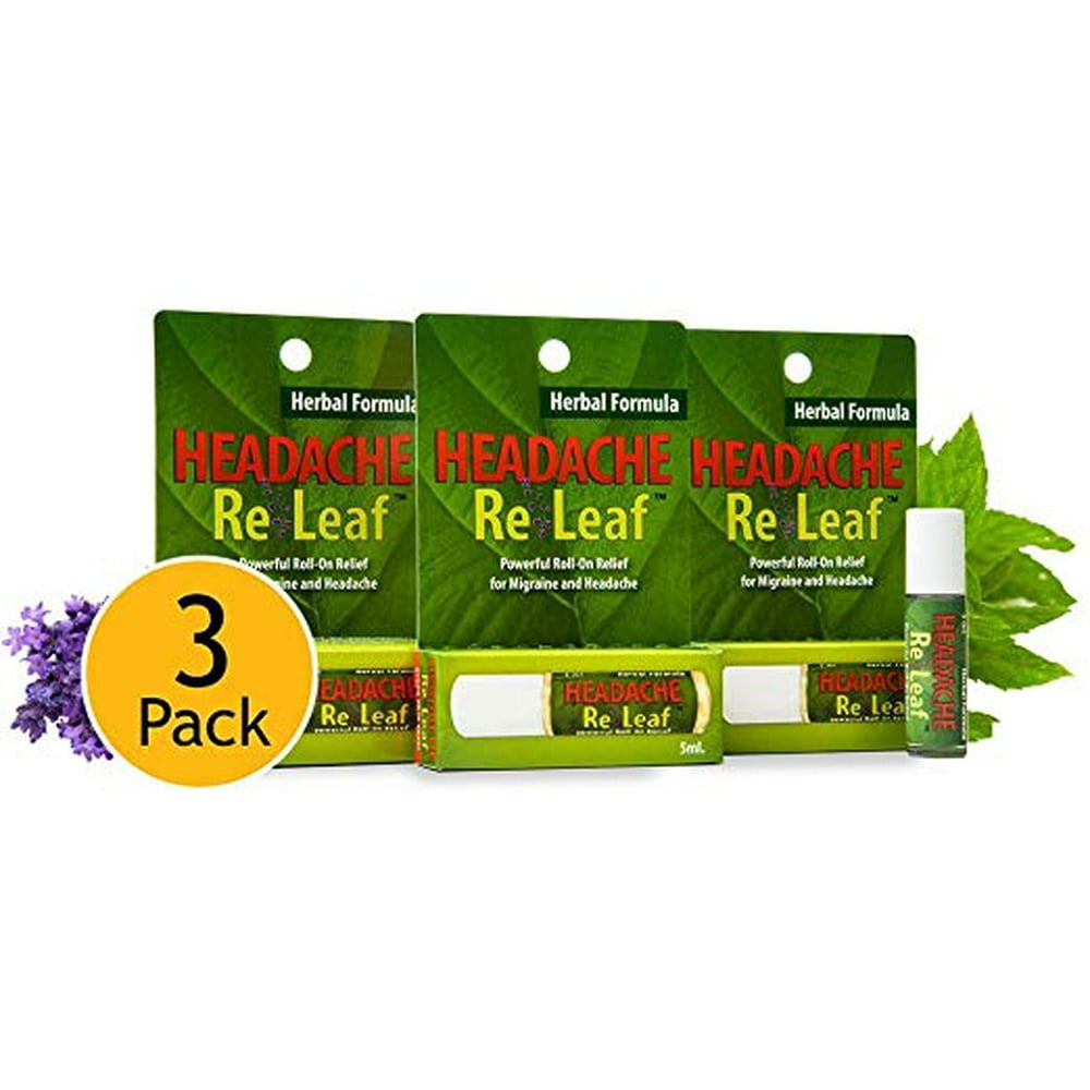 Headache ReLeaf RollOn Aromatherapy for Headaches (3Pack) Walmart