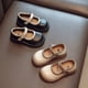thumbnail image 2 of Zapatos de cuero para niñas, zapatos de princesa, zapatos negros de suela blanda para niñas, zapatos de cuero pequeños para niños, zapatos para estudiantes de primaria, 2 of 6