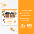 thumbnail image 2 of Amylu Foods Caramelized Onion & White Cheddar Chicken Sausages, 12oz, 4 Count, Refrigerated, 2 of 6