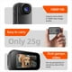 thumbnail image 5 of Cámara de Acción Ultracompacta de 1080P con Pantalla HD de 1,47 Pulgadas para Selfies, Impermeable, para Exteriores, 128 GB, 5 of 8