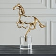 thumbnail image 2 of Uttermost Gallop Gold Sculpture, 2 of 7