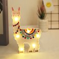 thumbnail image 1 of Llama Sign Light Creative Decorative Animal Night Light LED Night Lamp, 1 of 8