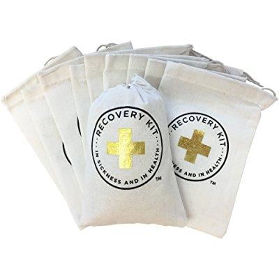 design corral gold foil hangover kit wedding favor bags 4 x 6 inch