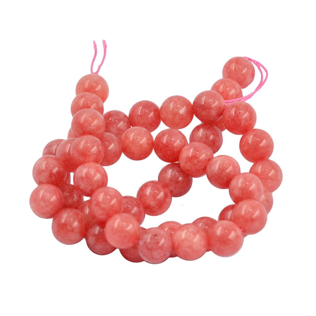 rhodochrosite bead necklace