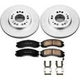 thumbnail image 2 of PowerStop Front Geomet Coated Brake Rotor and Pad Kit Fits: DODGE EAGLE MITSUBISHI PLYMOUTH Select Models CRK798, 2 of 5