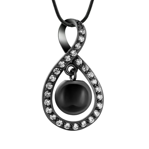 Urn Necklaces for Ashes, Cremation Necklace for Ashes Urn Necklaces for Ashes for Women, Cremation Jewelry Locket Stainless Steel Keepsake for Cat Dog Memorial Keepsake