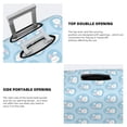 thumbnail image 5 of Daiia Cartoon Rabbit Luggage Cover, Thickened Washable Travel Luggage Covers, Elastic Unique Baggage Covers for 18-20 inch Luggage(excluding luggage)-X-Large, 5 of 9