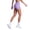 Purple, variant on IWRICH Women's High Waist Impact Shorts Scrunch Lifting Gym Seamless Booty Biker Shorts Fitness Workout Gym Leggings Purple XS