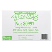 Teenage Mutant Ninja Turtles: Classic 4 2003 Turtles 4-Pack Figure Bundle by Playmates Toys