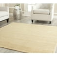 thumbnail image 3 of SAFAVIEH Himalaya Rachelle Solid Wool Area Rug, Beige, 8' x 8' Square, 3 of 10