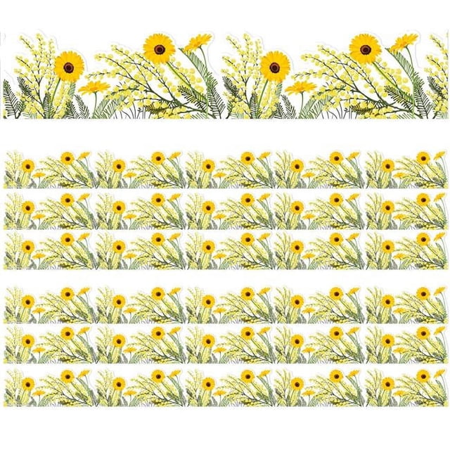 Eureka EU-846327-6 The Hive Floral Extra Grand Déco - Lot de 6