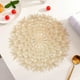thumbnail image 5 of Hollowed Out Insulation Mat Solid Polyvinyl Chloride Leather Placemats Coffee Mats Kitchen Table Mats Easy To Clean Kitchen Table Mats, 5 of 6