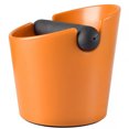 thumbnail image 1 of Caja de golpe de café con asa, molienda antideslizante Tamper Kitchen Coffee Grounds Recipiente, naranja, exposición Inevent HA7748-06B, 1 of 2