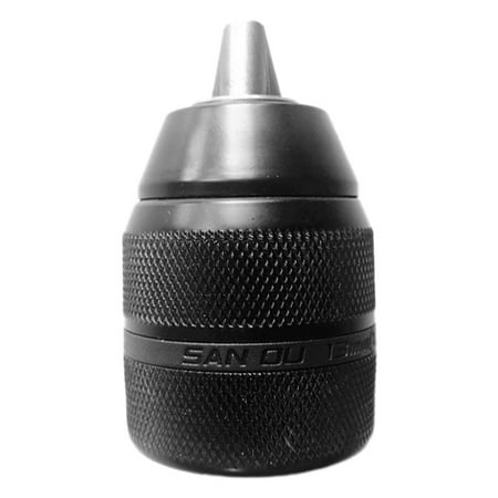 

1/2-20UNF Metal Drill Chuck Quick Change Adapter 2-13mm Hole Threaded Electric Drill Hand Tight Chuck