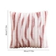 thumbnail image 3 of Standard Size Pillow Cover, Polyester Cushion Case for Sofa and Bed, Decorative Pillowcase for Living Room and Bedroom(Pink), 3 of 6