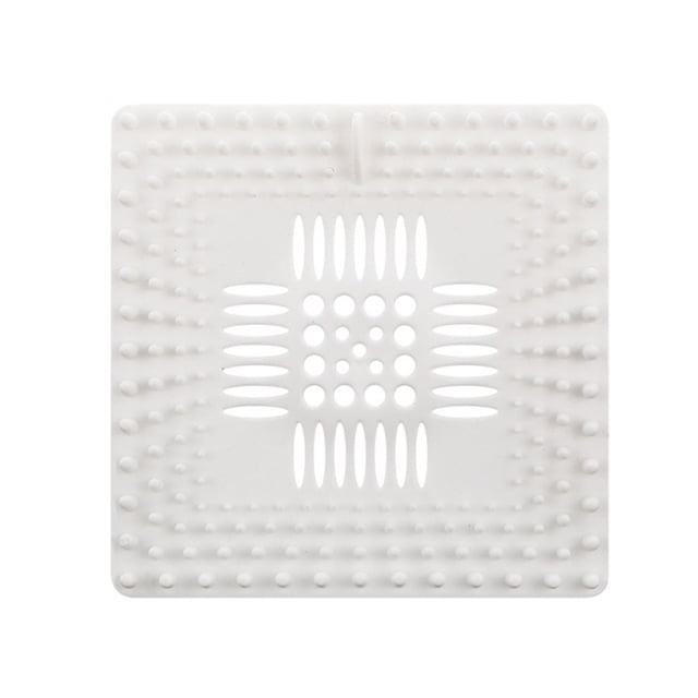 Filtro de Agua para Fregadero, Cubierta Flexible de Captador de Pelo de Drenaje de Goma Termoplástica para Cocina Prevención de Obstrucciones de Tubos de Drenaje Del Piso Del Baño
